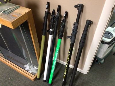 Window cleaning poles