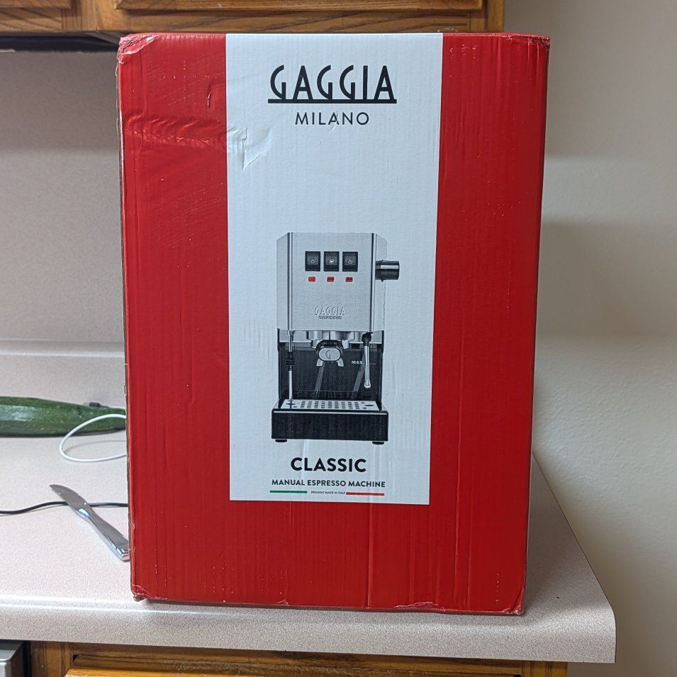 NEW-Gaggia Classic Evo Pro espresso machine
