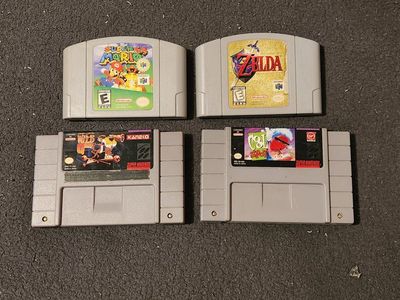Super Nintendo and Nintendo 64 Game Lot