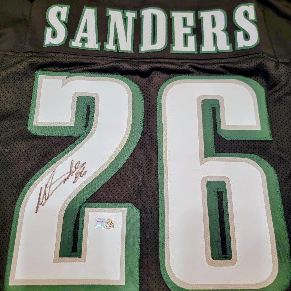 Philadelphia Eagles Miles Sanders Auto Jers