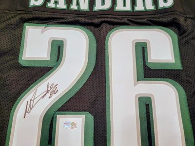 Philadelphia Eagles Miles Sanders Auto Jers