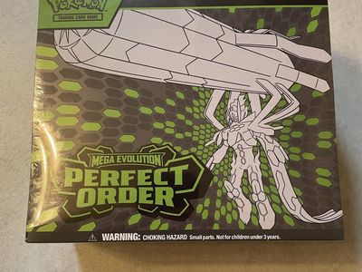 Pokemon Mega Evolution Perfect Order ETB Box Cards