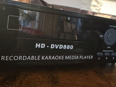Martin Ranger HD-DVD880 Recordable Karaoke Media Player HDMI USB/SD Card Reader