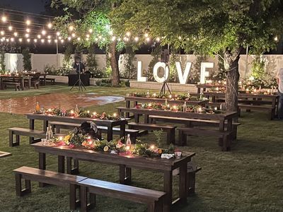 Premium Farmhouse Table Rental Package