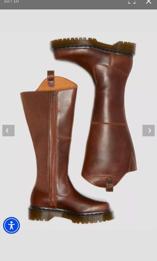 Dr. Martens Amaayah  Women's Knee High Leather Boots ‐ Size 7