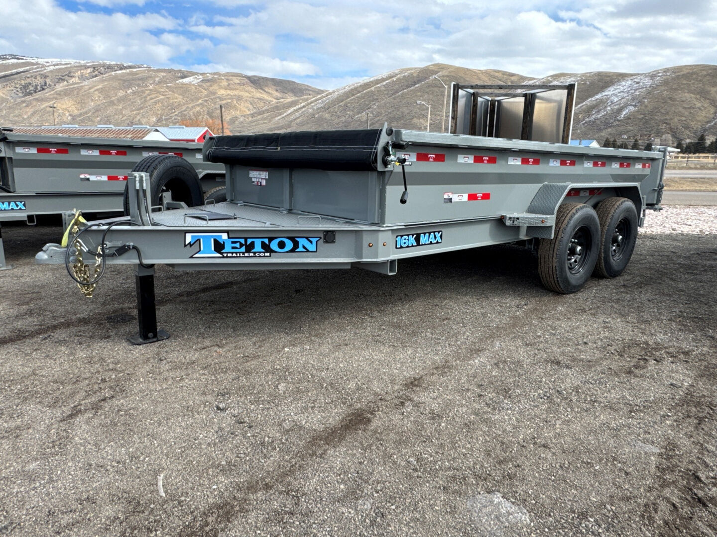 2026 Teton Trailer 7x14 BP Dump