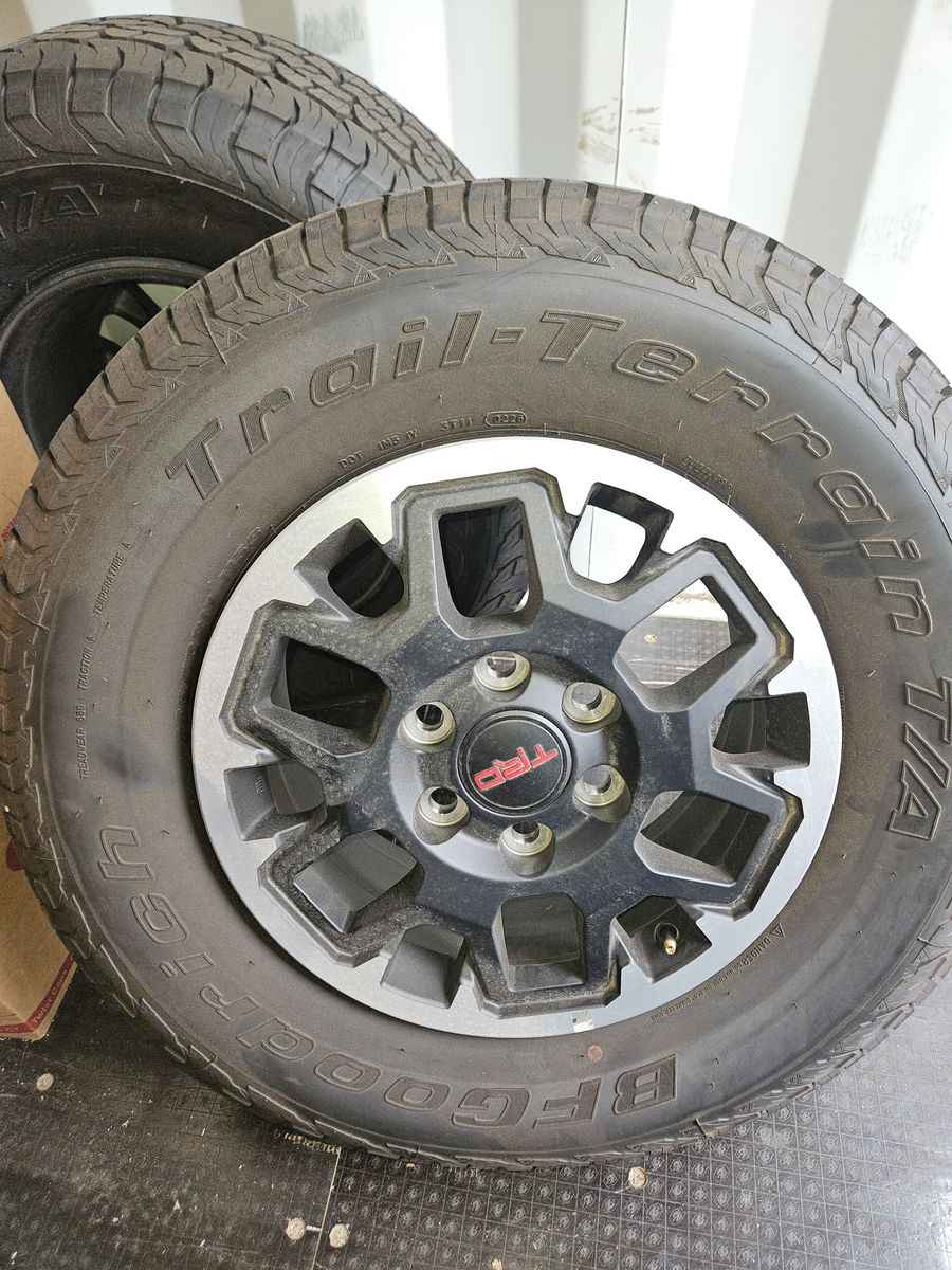 Brand new tires and rims  - Toyota Tacoma TRD Off-Road OEM tires and rims - Dealer take-offs