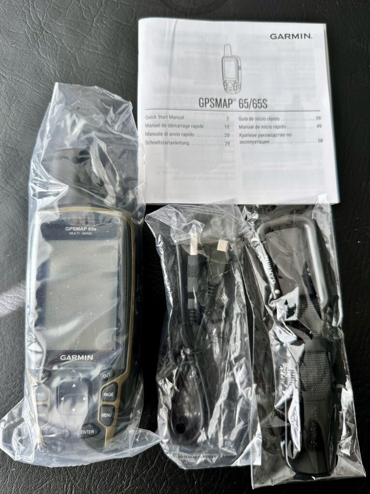 GARMIN GPSMAP® 65s Multi-Band GPS Handheld with Sensors