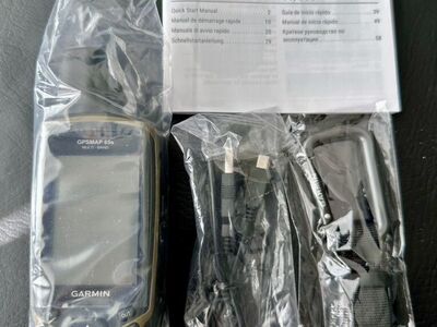 GARMIN GPSMAP® 65s Multi-Band GPS Handheld with Sensors