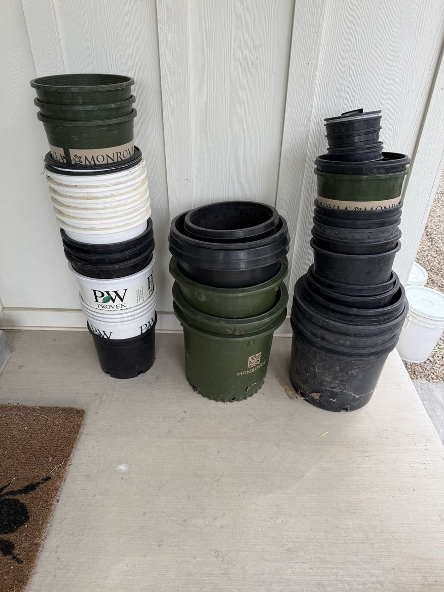 Nursery Pots For Bushes And Perennials