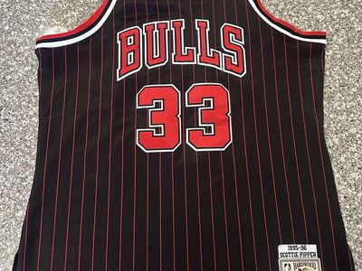 Authentic Scotty Pippen Jersey Size 48 XL