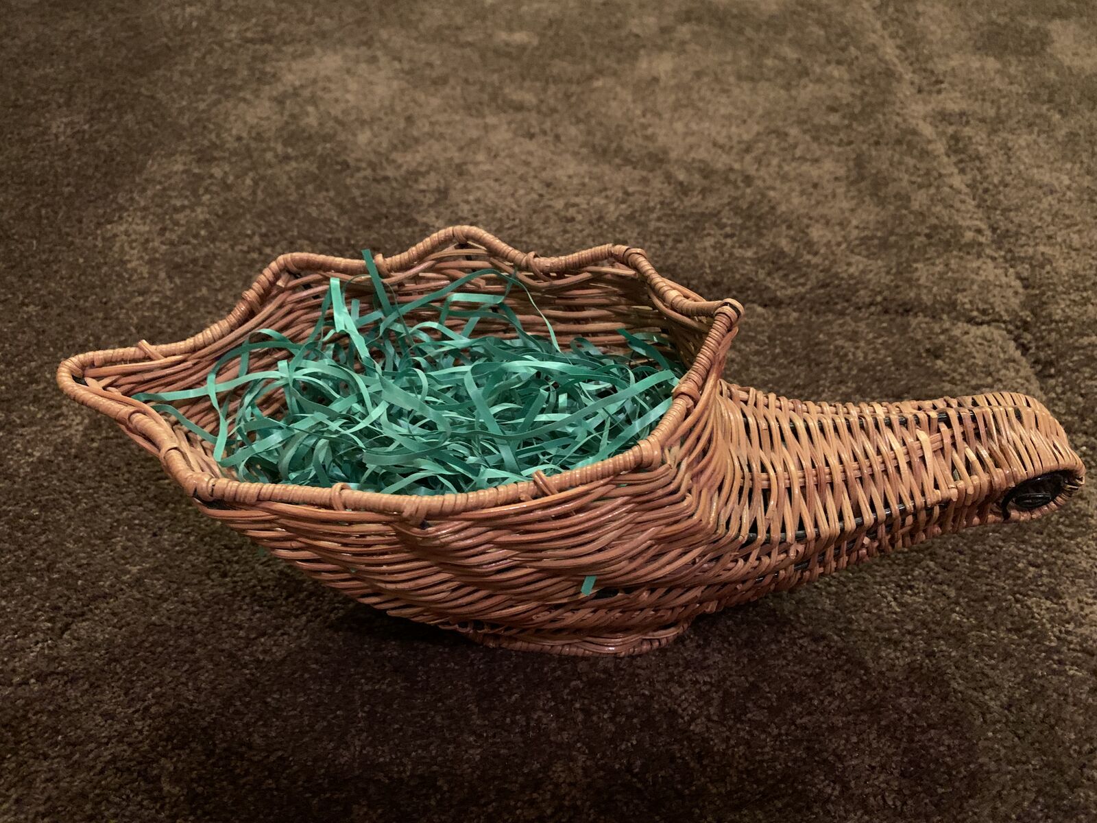 Cornucopia Woven Basket