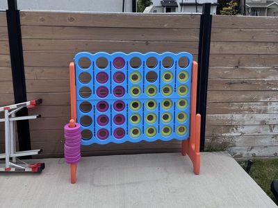 Outdoor large connect four game