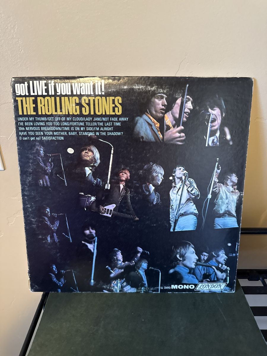 The Rolling Stones Got Live If You Want It! Vintage Vinyl LP Mono London Records