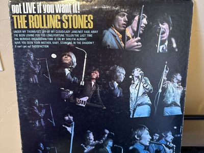 The Rolling Stones Got Live If You Want It! Vintage Vinyl LP Mono London Records