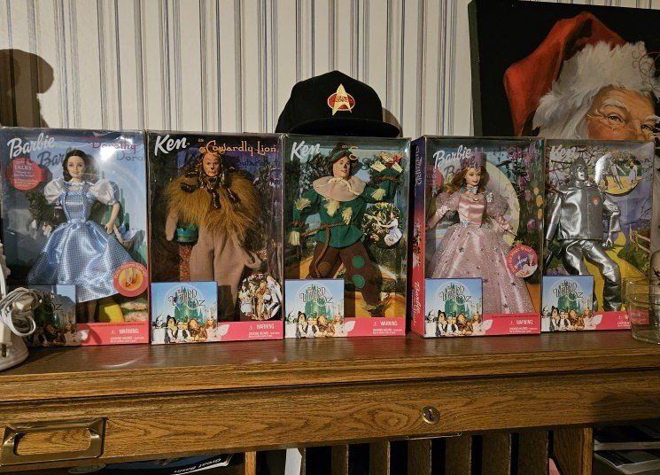 Wizard of Oz Barbie Set of 5