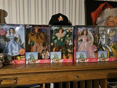 Wizard of Oz Barbie Set of 5