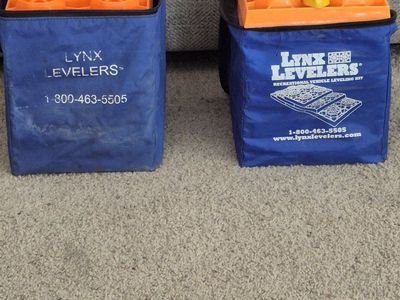 Lynx Levelers RV Leveling Kit with Carry Bag - 2 Sets