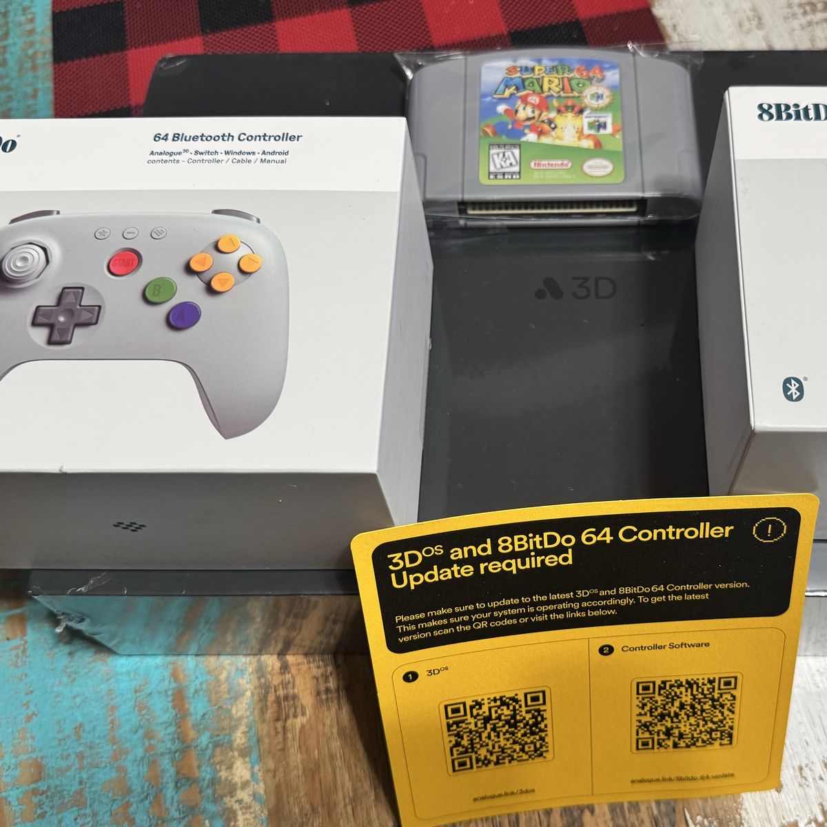 New Analogue 3D Nintendo 64 System W/ Controllers