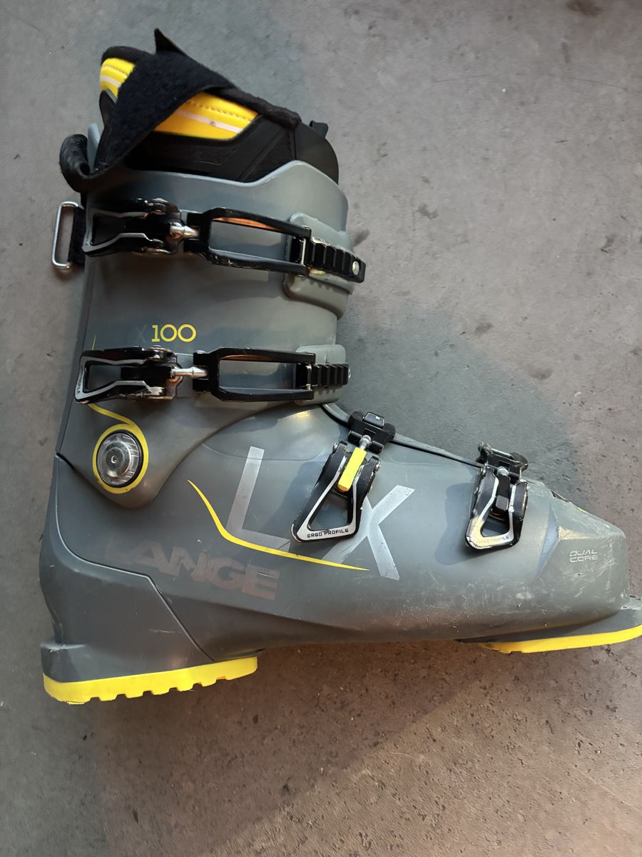 Lange LX 100 Men’s Ski Boots — Dual Core / Dual 3D Liner Sport