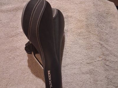 Serfas RX bike saddle. This specific unit features custom Backroads