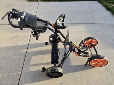 Clicgear with V2 Alphard golf motor