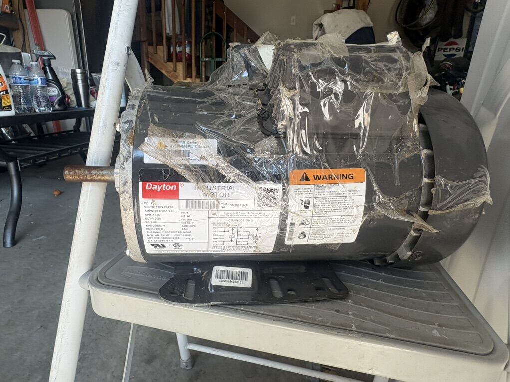 Dayton 1K0678G Industrial Motor