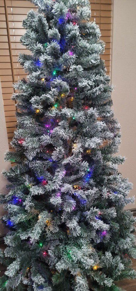 6.5 Flocked Christmas tree