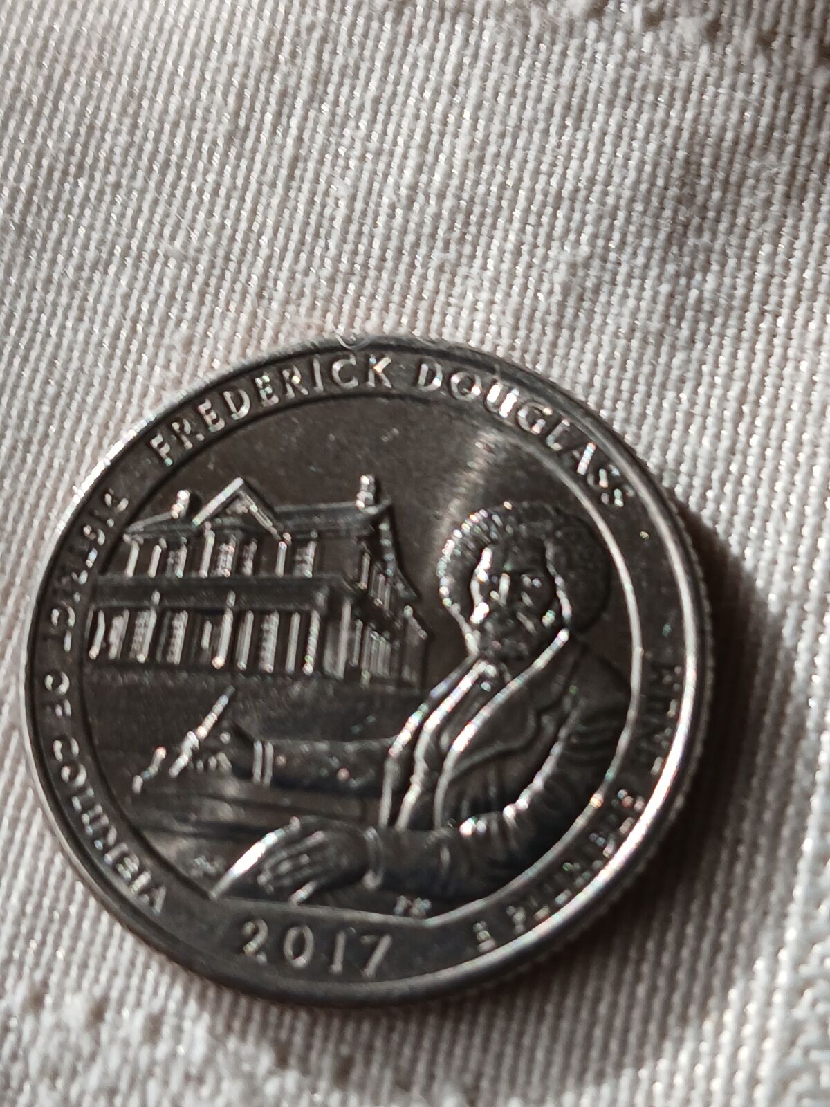 Collectable Quarter Fredrick Douglas