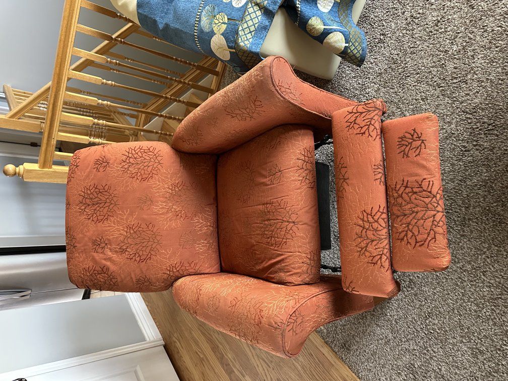 Reclining Chair - Orange