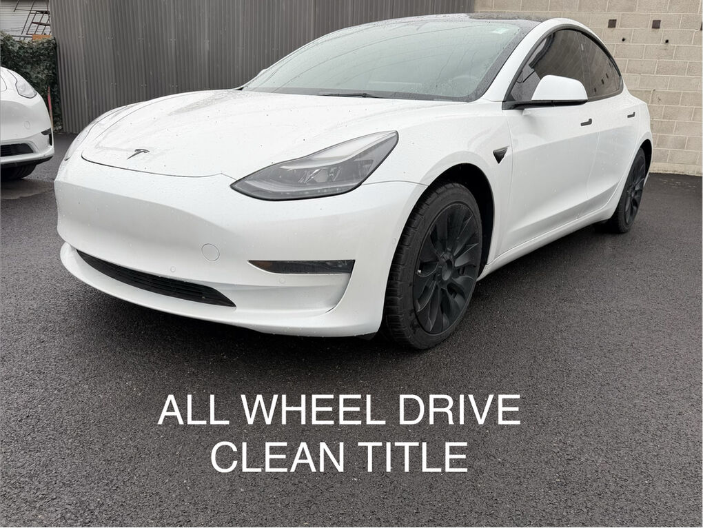 2022 Tesla Model 3 Long Range AWD