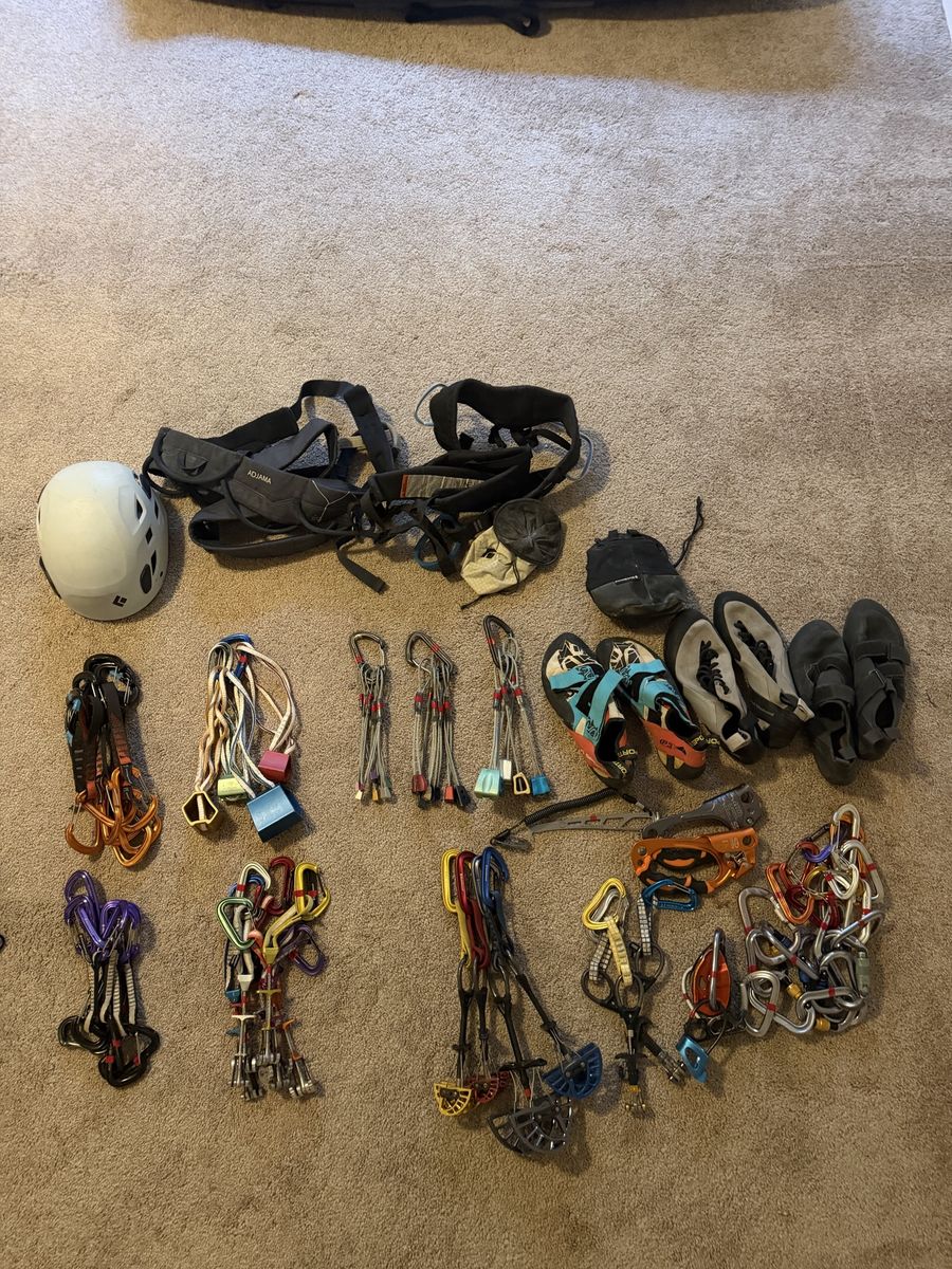 Trad Climbing Gear