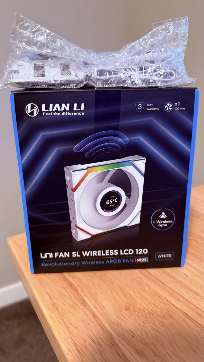 UNI FAN SL WIRELESS LCD 120