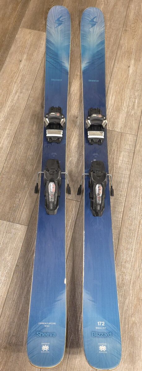 Sheeva Blizzard 172 downhill skis Marker Bindings