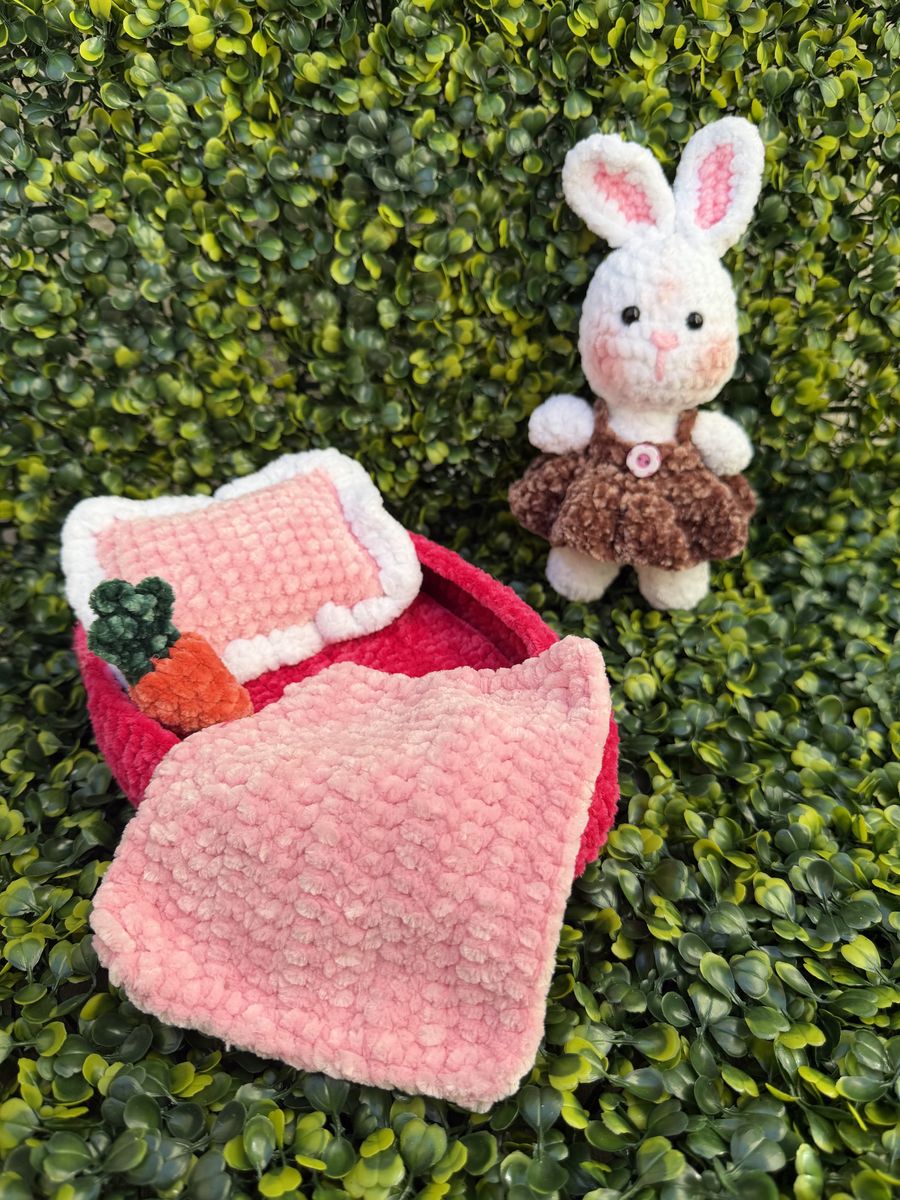 Handmade Easter Bunny Playset