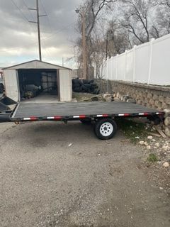 7X13 Ft Flat Utility Trailer
