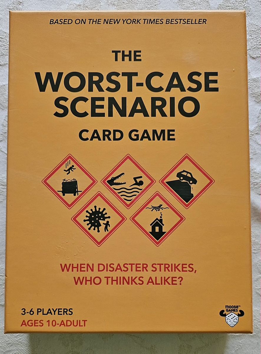 The Worst-Case Scenario Card Game - Based on New York Times Bestseller, Ages 10+
