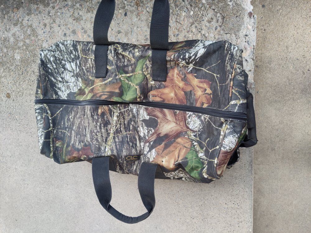 Custom leather craft Duffle or tool bag