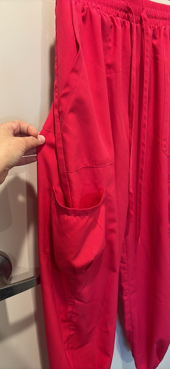 Pink scrub bottoms