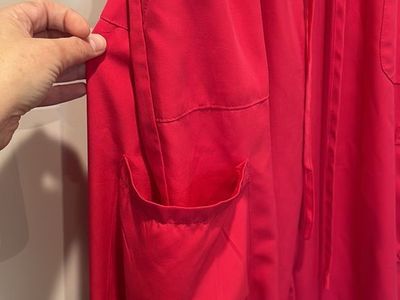 Pink scrub bottoms