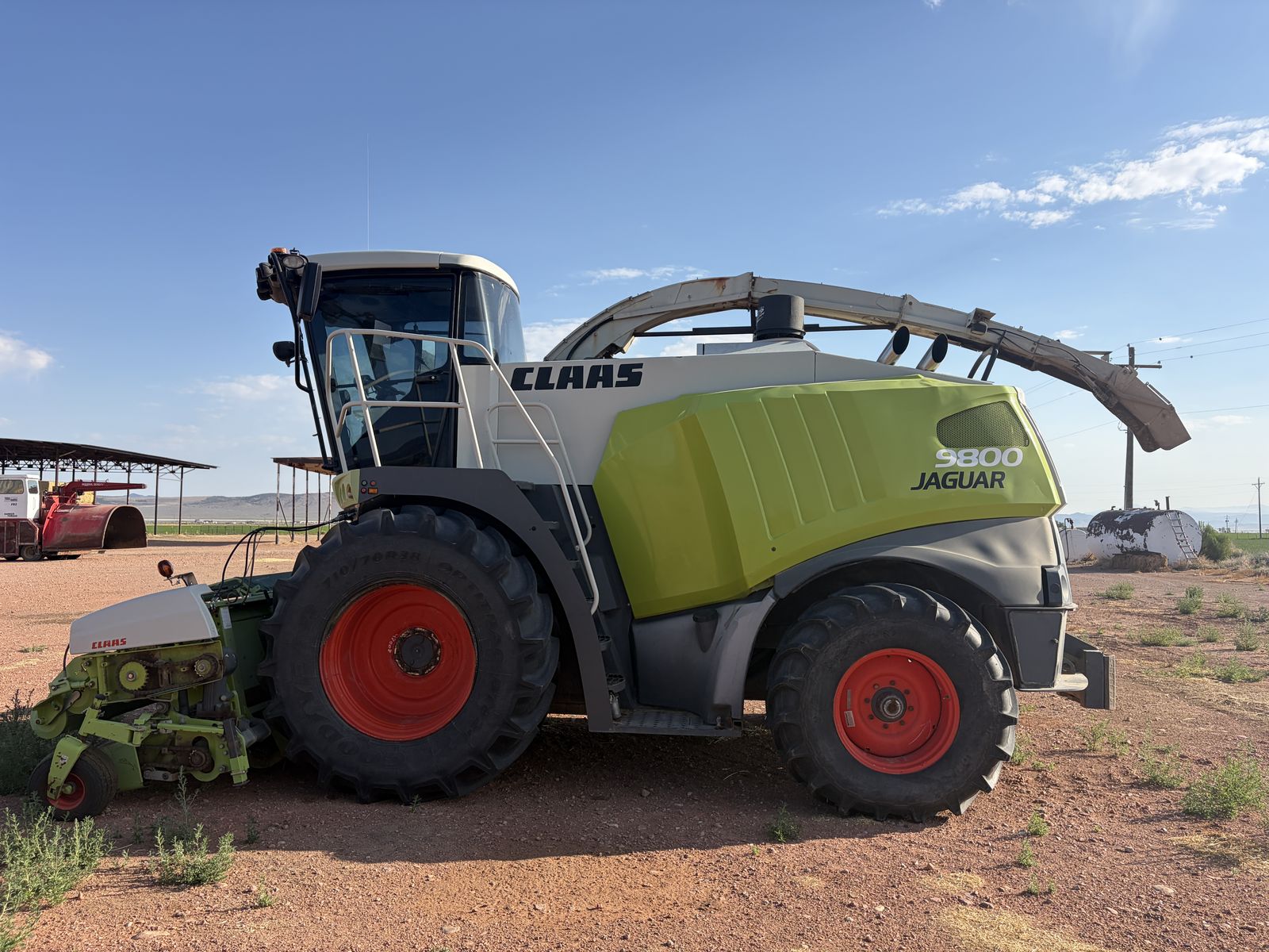 2008 Claas Jaguar 9800 Self-Propelled Forage Harvester