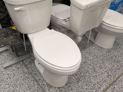 (3) Gerber White Low Flow Toilets