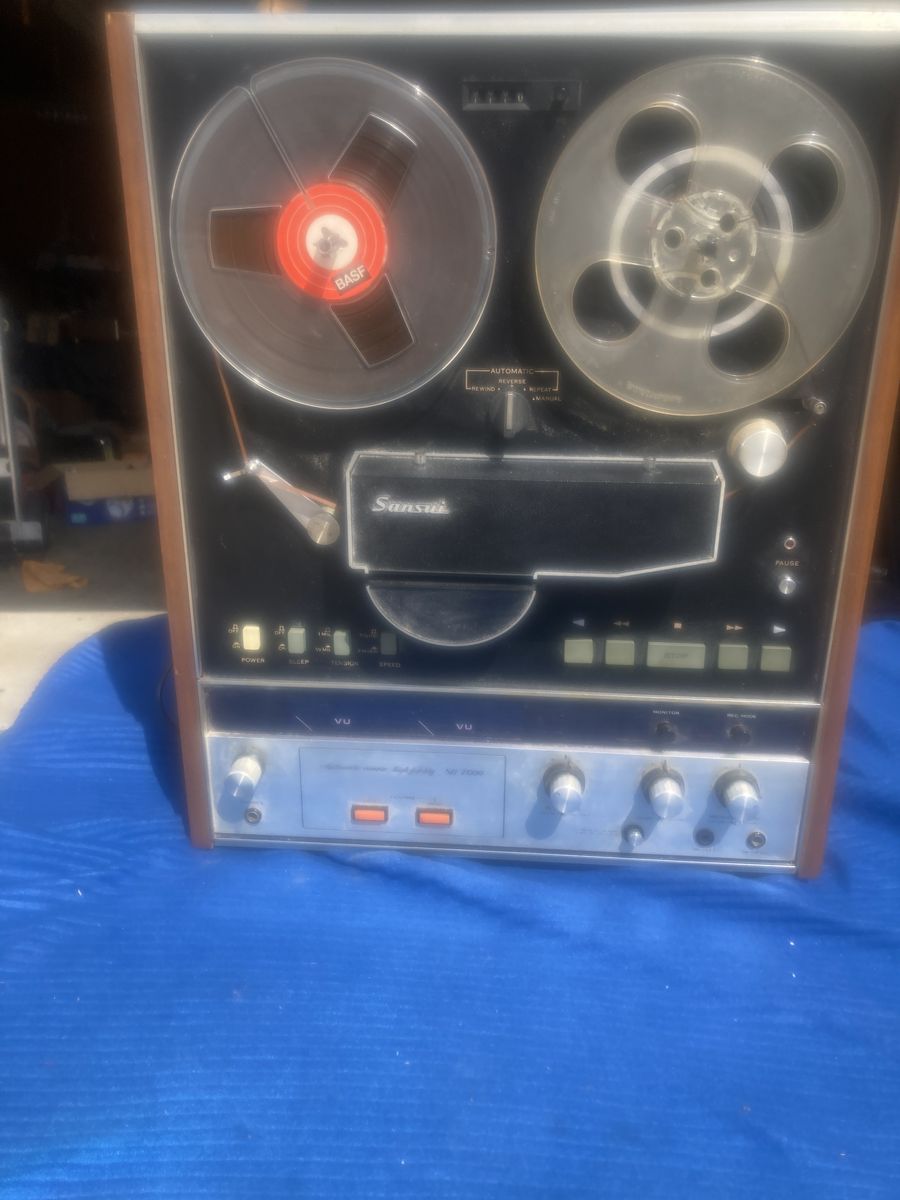 Sansui Reel to Reel 1970's Stereo Tape Deck