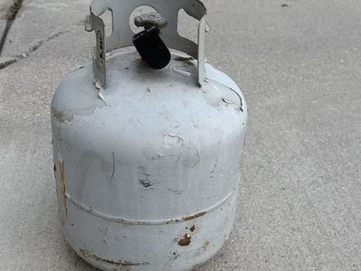 Empty 5 Gallon Propane tank