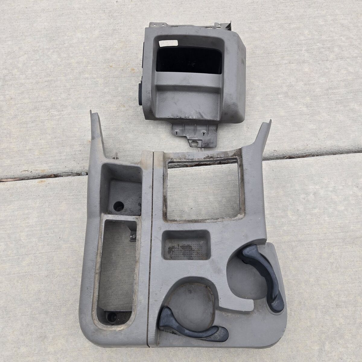 3rd Gen Dodge Ram manual shifter bezel and cubby