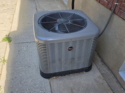 Rheem 2 Ton HVAC System: Furnace and Outdoor Unit (Used)