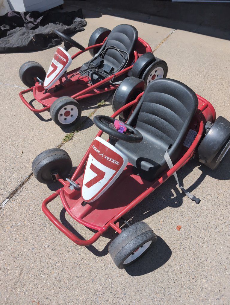 Radio Flyer Go Kart Ride-On Red Toy