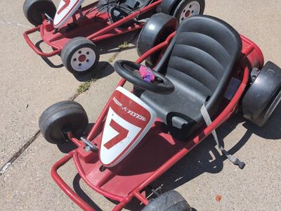 Radio Flyer Go Kart Ride-On Red Toy