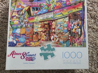 Buffalo Games Aimee Stewart Collection Sunken Treasure 1000 Piece Jigsaw Puzzle