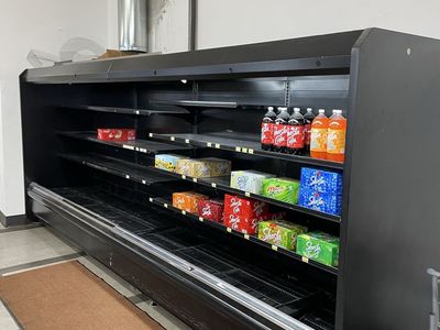 Hussman open face merchandisers